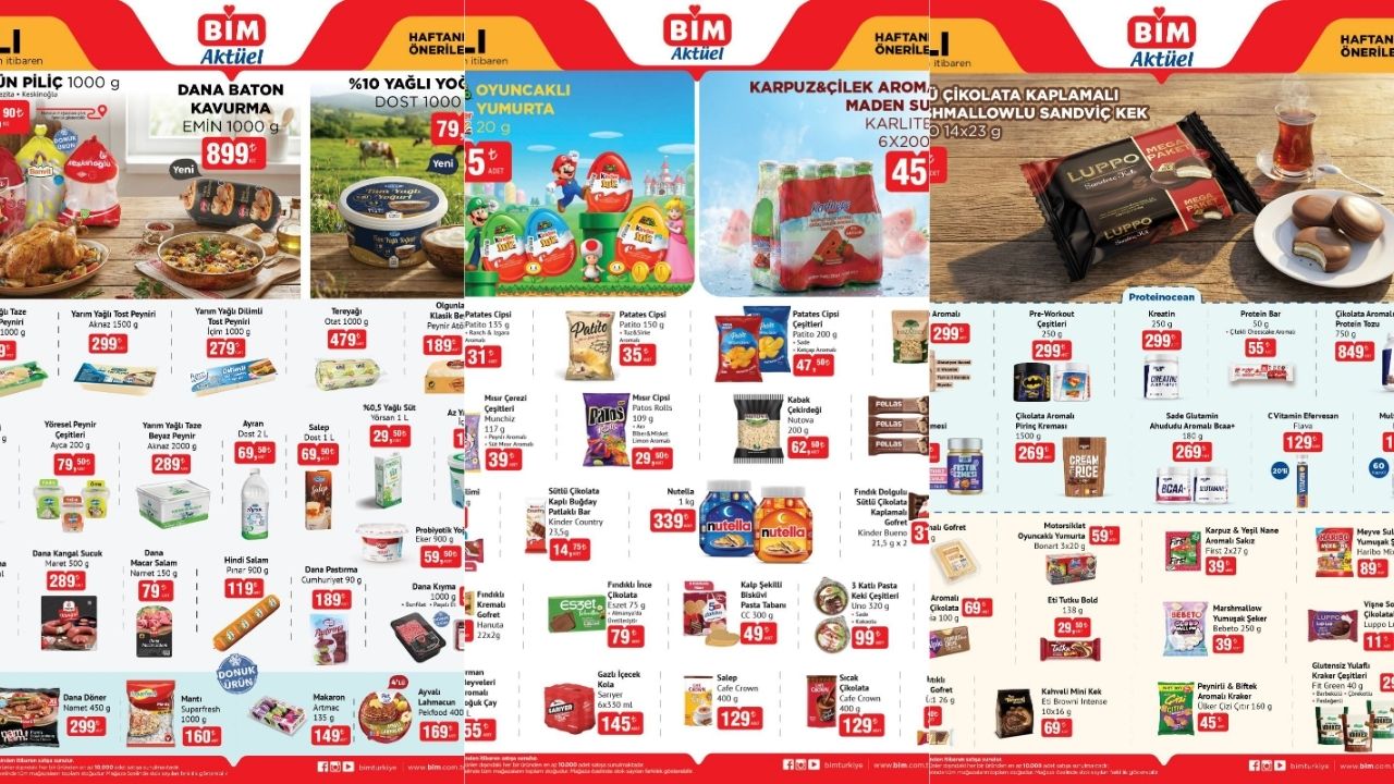 Yarın BİM’in Kapısında Kuyruk Olacak! 17 Şubat İndirimleri Başlıyor