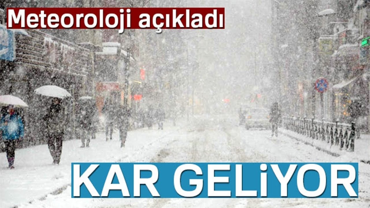 Meteoroloji 45 İl İçin Kar Uyarısı Yaptı! Tek Tek Tarih Verildi
